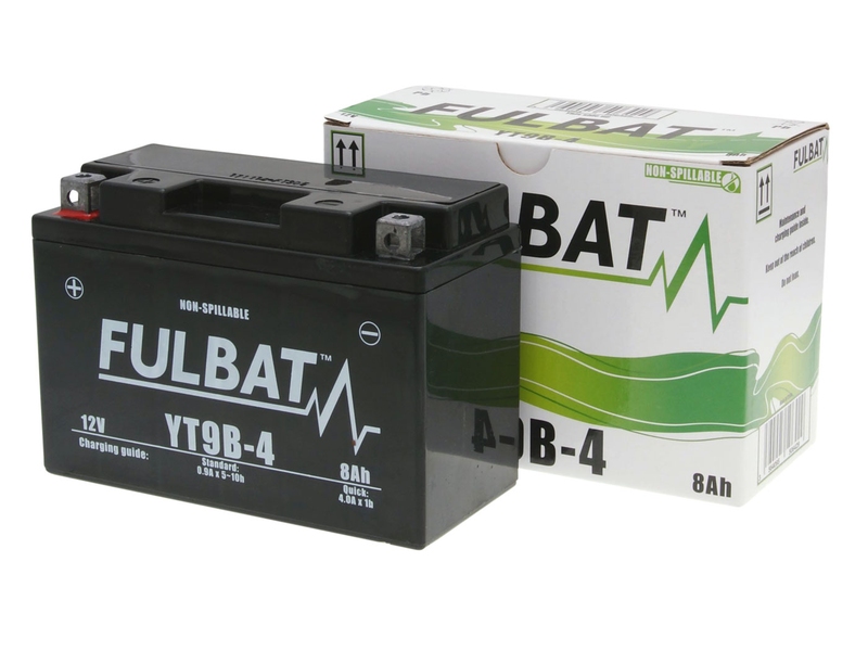 Elektro díly - Baterie Fulbat YT9B-4 SLA - gelová