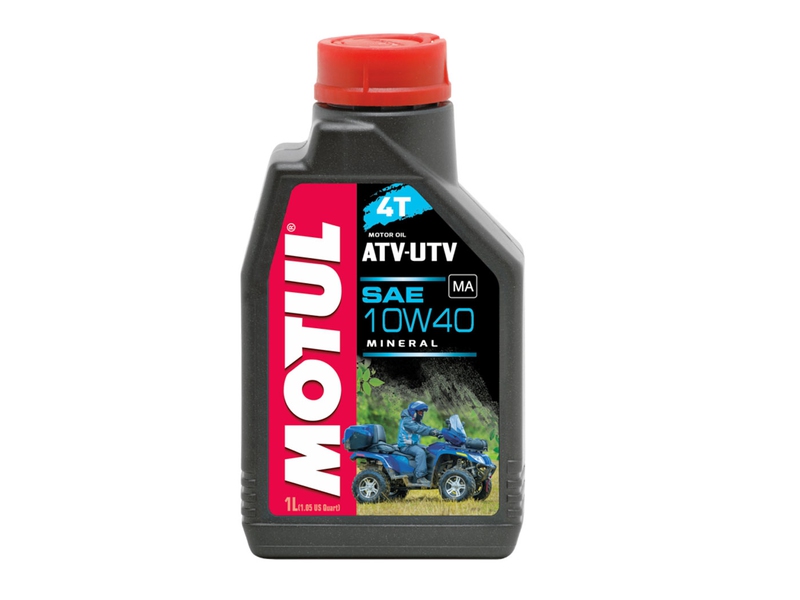 Oleje a chemie - Motorový olej Motul 4-taktní 10W40 Quad / ATV 1 L  (033976)