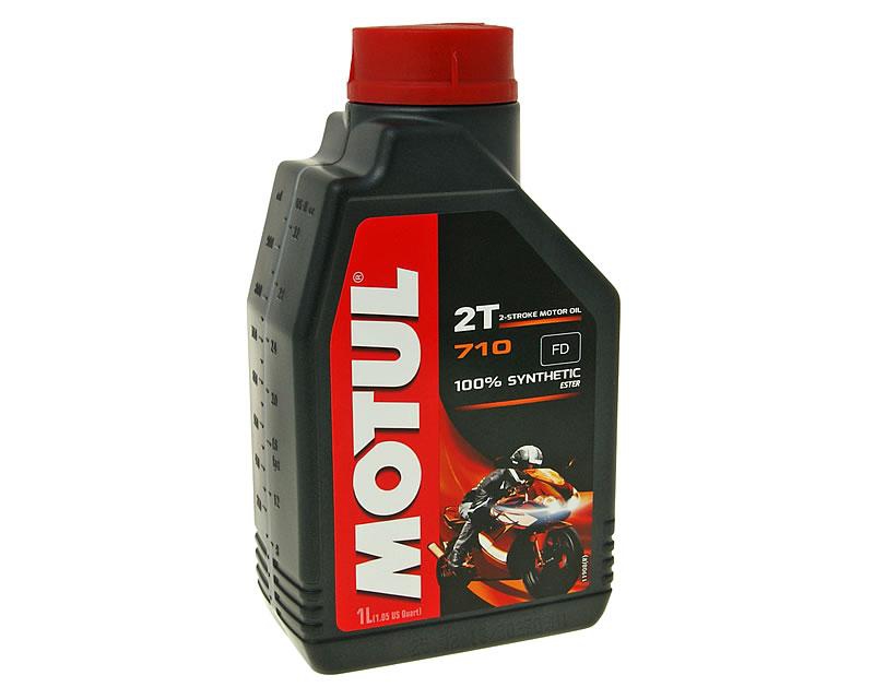 Oleje a chemie - Motorový olej Motul 2-taktní 710 100% syntetika 1 L