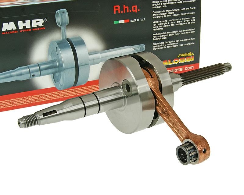 Motor - Klikový hřídel Malossi MHR RHQ 80mm conn-rod 12mm piston pin pro Minarelli