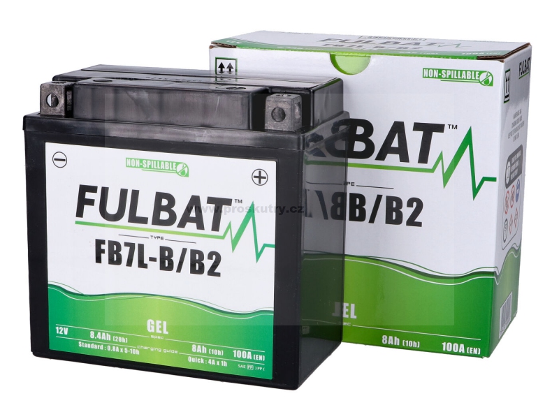 Elektro díly - Baterie Fulbat FB7L-B / B2 GEL