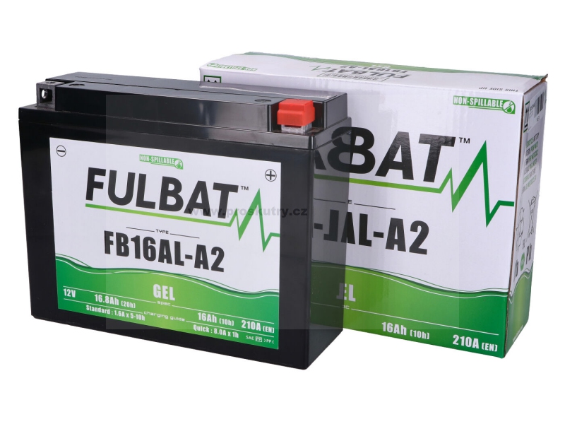 Elektro díly - Baterie Fulbat FB16AL-A2 GEL