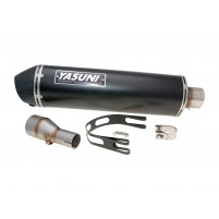 Výfuk Yasuni Scooter 4 Black Edition E-marked pro Piaggio MP3 500