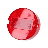 Sklíčko zadního světla 100mm červené pro Simson S50, S51, S70, KR50, KR51, Schwalbe