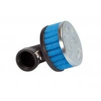 Vzduchový filtr Polini Speciální vzduchový filtr krátký 34mm 90 ° modrý
