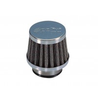 Vzduchový filtr Polini Metal Vzduchový filtr malý 35mm přímý chrom