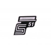 Nápis S51 Enduro samolepka pro Simson S51 - vyberte z nabídky: