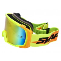 MX brýle SWAPS žlutá / oranžová - iridiová oranžová