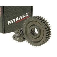 Sekundární převod Naraku Racing 15/37 +20% - GY6 125, 150ccm 152/157QMI