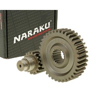 Sekundární převod Naraku Racing 16/37 +25% - GY6 125, 150ccm 152/157QMI